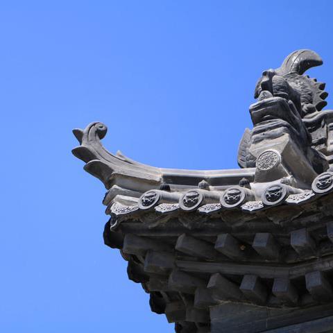 唐语古建砖雕头像