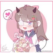 一口吃掉甜甜圈的个人资料头像