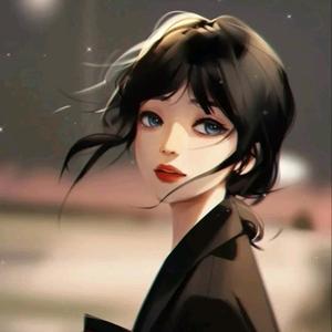 韩妞追剧头像