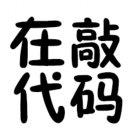 在敲代码的个人资料头像