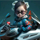 咸阳机车姐姐头像