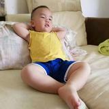 蓝色废人头像