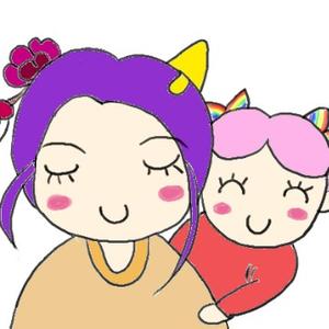 白桃子伴娃成长头像