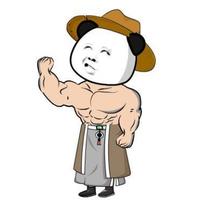 一个博学多才的老男孩头像