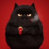 貓鐘意食魚头像