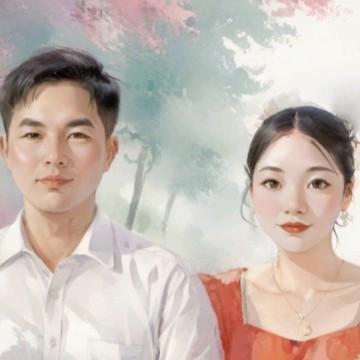 客家妹和海南黎先生头像