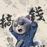 搞钱猫头像