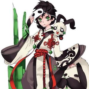 熊猫兔人头像