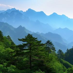 秦岭山水头像