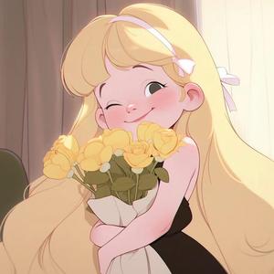 心理咨询师一朵心花头像