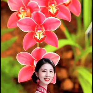 大花惠兰头像