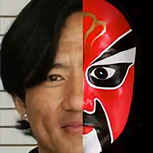 画音琴狼头像