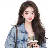 白桦林里的仙女头像