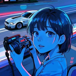 次元女车手Fant头像