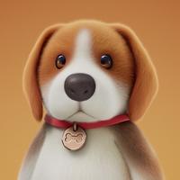 洛洛是条比格犬头像