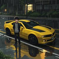 饭饭的大黄蜂头像