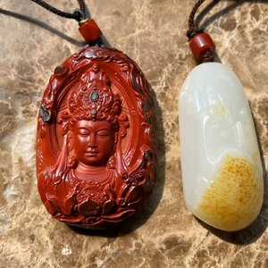 张三疯的蜜蜡头像