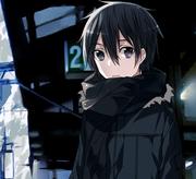 蓝色文字的个人资料头像