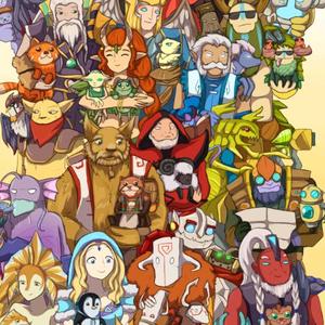 华丽的单神头像