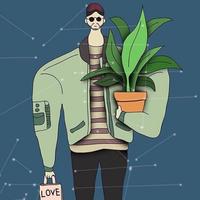 晓的小时候头像