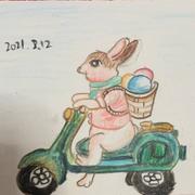 数据中穿行的个人资料头像