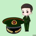 留着刘海去当兵头像